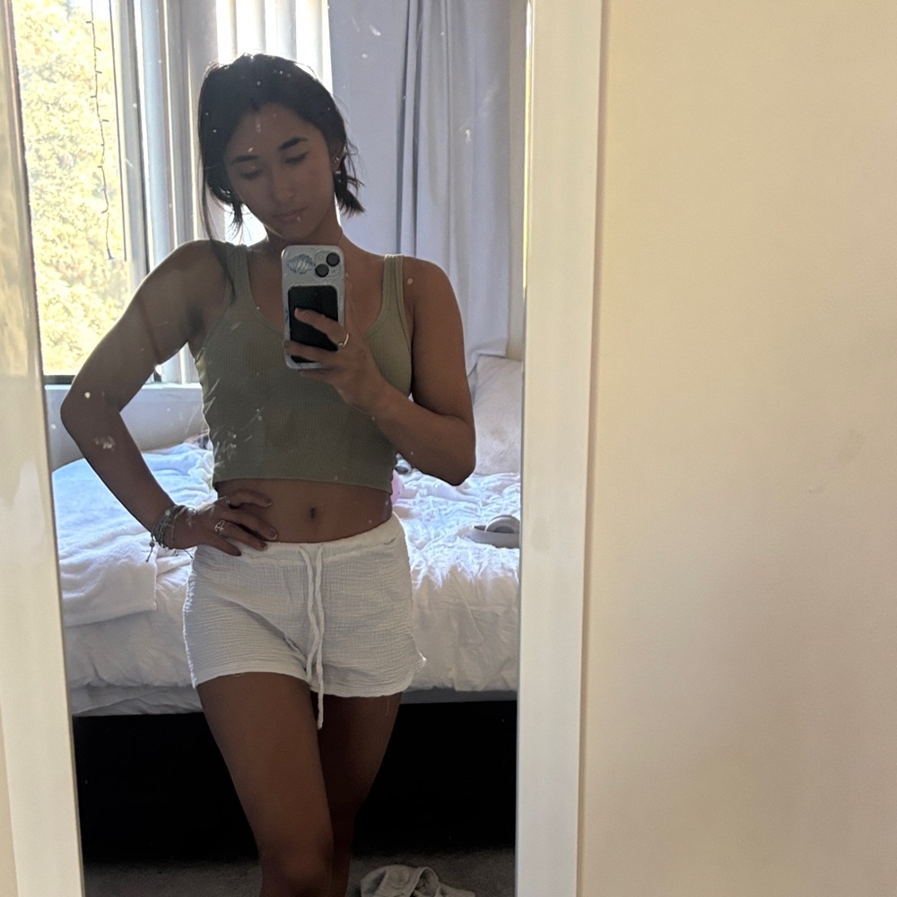 White Shorts